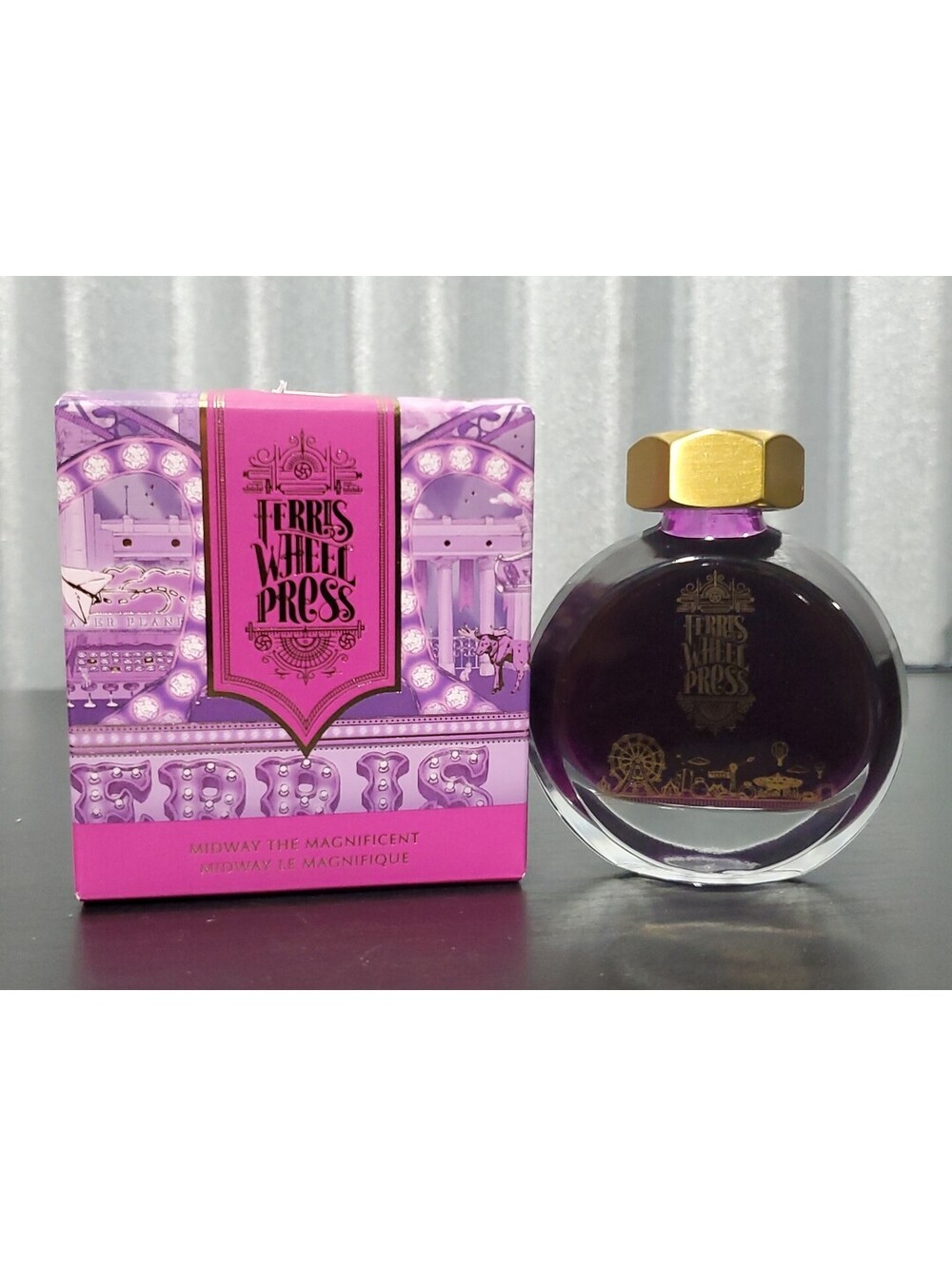 Ferris Wheel Press Shimmer Bottle Ink in Midway the Magnificent - 38 ml NEW